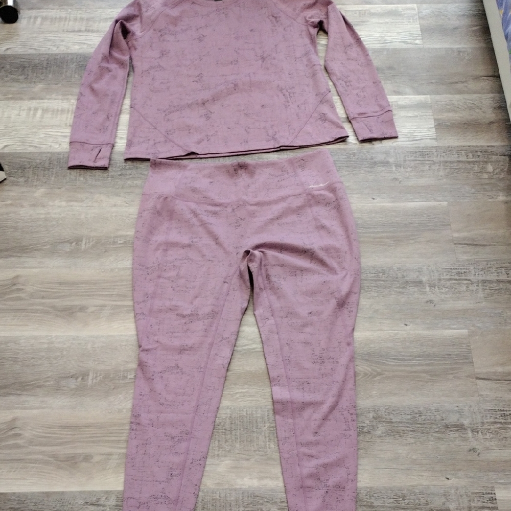 Eddie Bauer Women's Downslope Long Underwear Size XL New